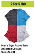 Men's Gym Active Tees-For 2