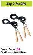 Trojan Cotton Or Traditional Jump Rope-For Any 2