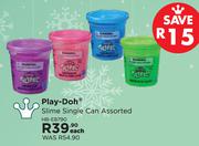 Play-Doh Slime Single Can Assorted HB E8790-Each