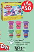 Play-Doh Sparkle Compound Collection 6 Pack HB-F9932