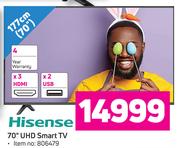 Hinsense 70" (177cm) UHD Smart TV 