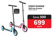 Street Runner 200mm Scooter-Each