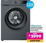  Hisense 6Kg Front Loader Washing Machine WFVC6010T