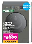 Defy 9Kg Front Loader Washing Machine DAW389