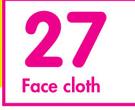 Colibri Capri Towel Range Face Cloth