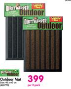 Dirttrapper Outdoor Mat-Per 2 Pack