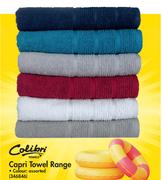 Colibri Capri Towel Range Bath Sheet