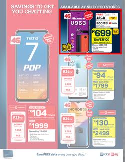 Pick n Pay : Cellular Deals (21 August - 08 October 2023), page 8
