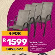 Textilene Chair-For 4