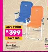 Ozark Trail Spring Chair-For Any 2