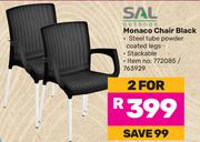 SAL Monaco Chair Black-For 2