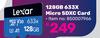 Lexar 128GB 633X Micro SDXC Card