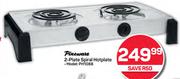 Pineware 2-Plate Spiral Hotplate PH1088