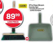 Addis Xtra Clean Broom Combo Set