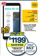 Nokia 02 32GB Smartphone