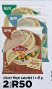 Albany Wraps Assorted-For 2 x 6 x 45g