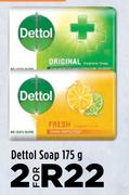 Dettol Soap-For 2 x 175g