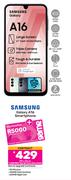 Samsung Galaxy A16 Smartphone-On 1.3GB Red Top Up Core More Data