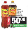 Lipton Flavoured Ice Tea Assorted-For 2 x 1.5L