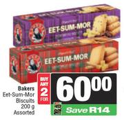 Bakers Eeet Sum Mor Biscuits Assorted-For 2 x 200g
