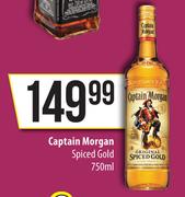 Captain Morgan Spiced Gold-750ml