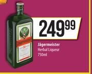 Jagermeister Herbal Liqueur-750ml