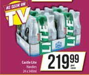 Castle Lite Handies-24 x 340ml Per Case