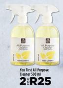 You First All Purpose Cleaner-For 2 x 500ml