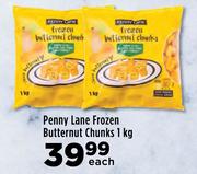 Penny Lane Frozen Butternut Chunks-1Kg Each