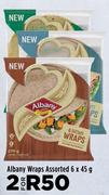Albany Wraps Assorted-For 2 x 6 x 45g