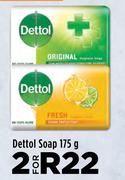 Dettol Soap-For 2 x 175g