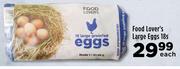 Food Lover's Large Eggs-18s Each