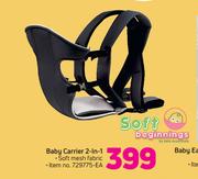 Soft Beginnings Baby Carrier 2-In-1