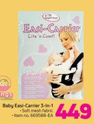 Soft Beginnings Baby Easi-Carrier 3-In-1