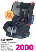 Safeway Xtreme Car Seat 130-0-25Kg