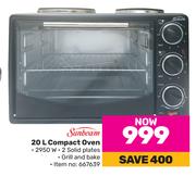 Sunbeam Compact Oven-20Ltr
