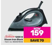 Sunbeam 1200W Steam Iron Black