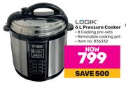 Logik Pressure Cooker-6Ltr
