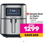 Bennett Read Digital Air Fryer-6Ltr