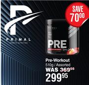 Primal Pre-Workout Assorted-510g
