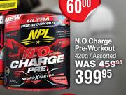 NPL N.O. Charge Pre-Workout Assorted-420g