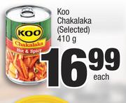 Koo Chakalaka (Selected)-410g Each