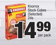 Knorrox Stock Cubes (Selected)-24s Per Pack