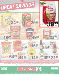 SPAR COUNTRY EASTERN CAPE : Here For You (21 July - 2 August 2020), page 8
