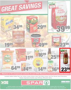 SPAR COUNTRY EASTERN CAPE : Here For You (21 July - 2 August 2020), page 8