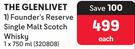 The Glenlivet Founder's Reserve Single Malt Scotch Whisky-750ml