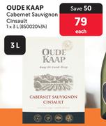 Qude Kaap Cabernet Sauvignon Cinsault-3Ltr
