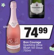Bon Courage Sparkling Wine Blush Vin Doux-750ml