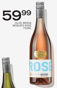 Olive Brook Moscato Rose-750ml