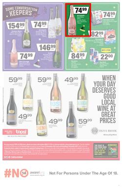 KWIKSPAR EASTERN CAPE : We've Got The Christmas You Deserve (23 November - 5 December 2021) Valid in Abbotsford, Beacon Isle, Beetlestone, Burt Drive, Butterworth, Cambridge West, Miramar, Rink Street, page 8